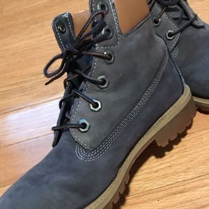 Blue Navy Suede Timberland